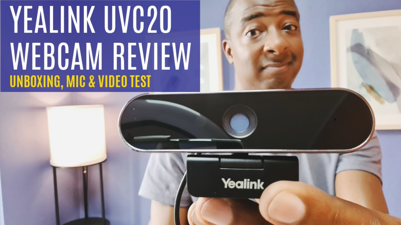 Yealink UVC20 Webcam Review  Video & Microphone Test