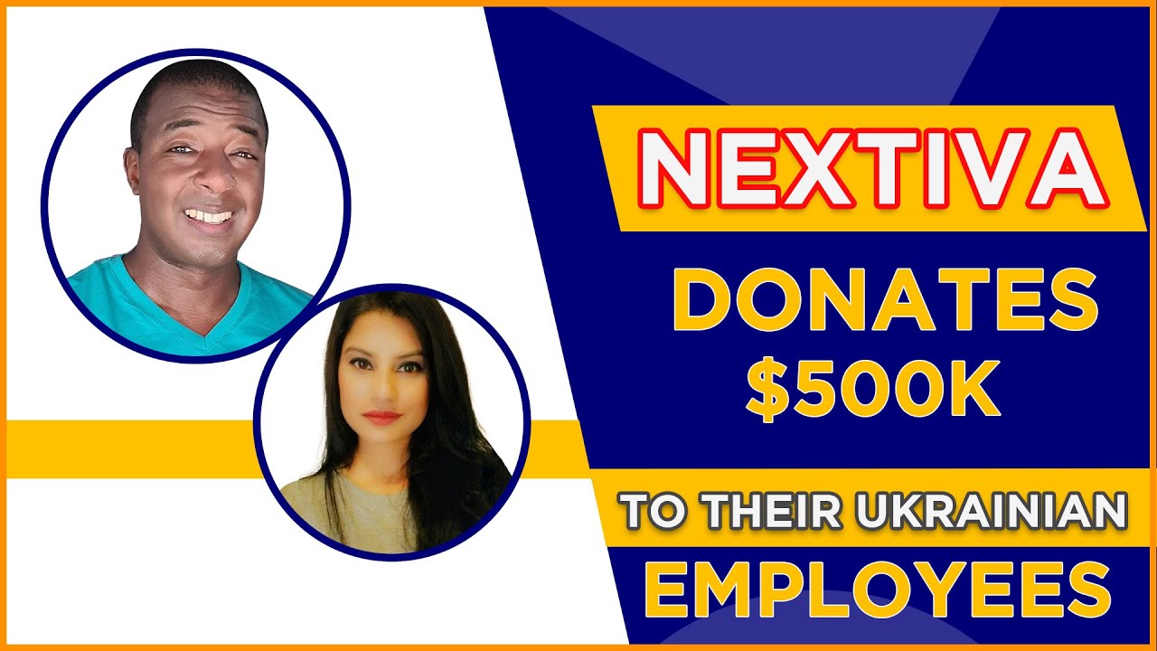 Nextiva Donates $500,000 to Ukrainian Employees!