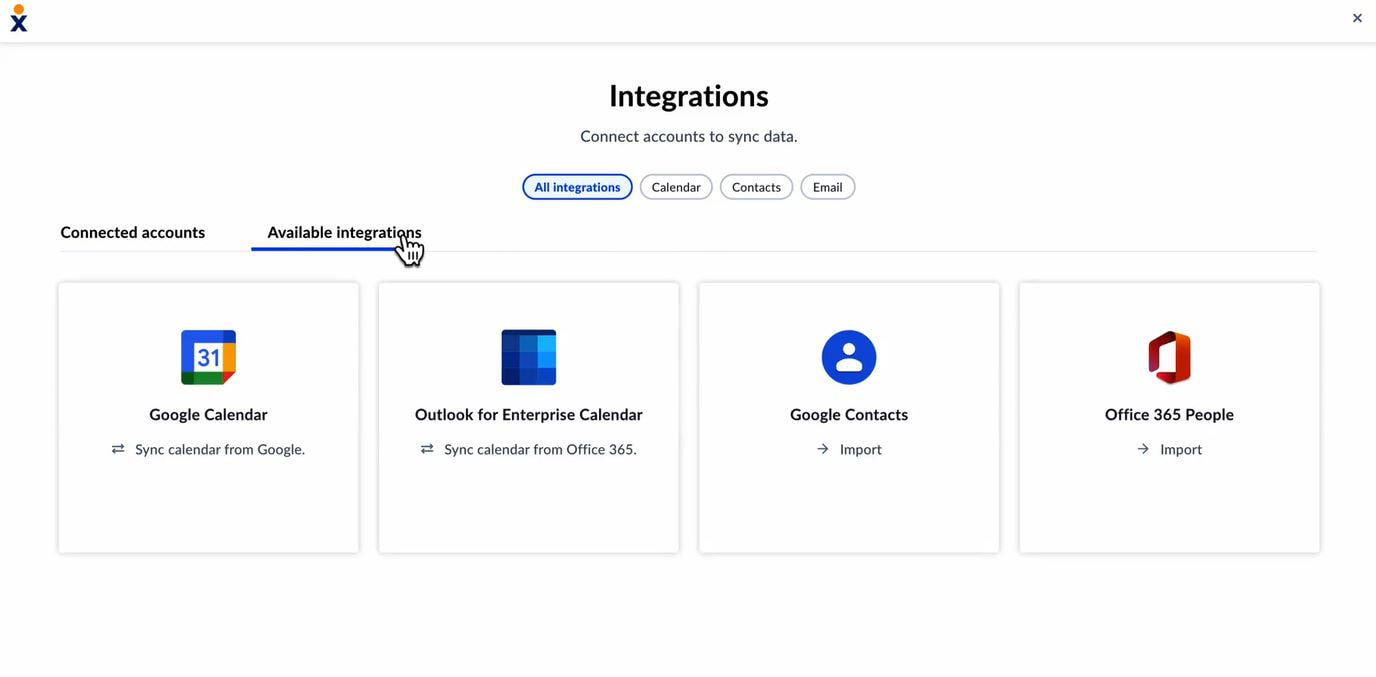 NextivaONE-​Third-party Integrations