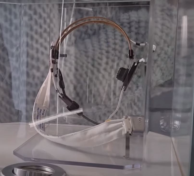 Poly Headset Model worn by Neil Armstrong during the 1969 NASA Moon landing