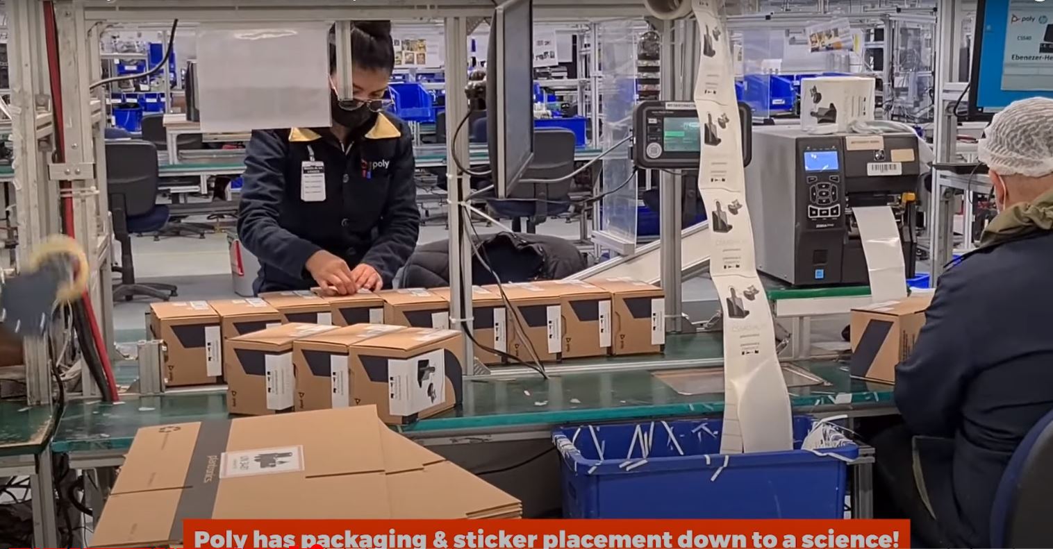 Poly’s Packaging and Assembly Line
