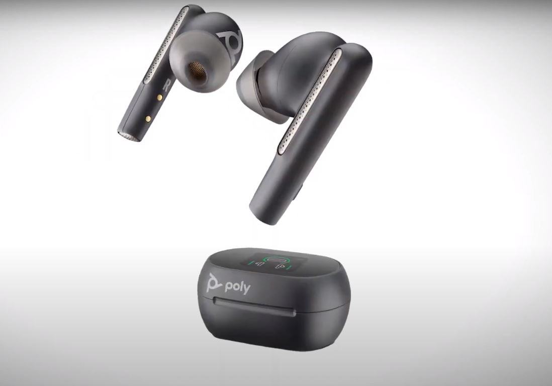 Poly Voyager FREE 60 Earbuds Audio jack Connect via bluetooth