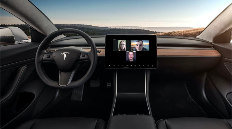 Zoom Video Coming to Tesla Cars